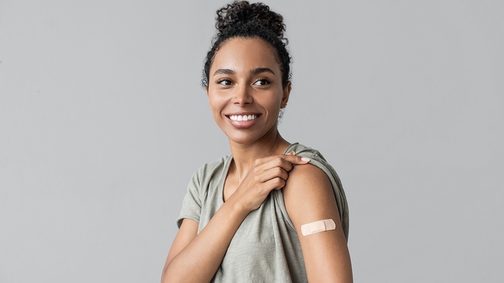 Women with COVID vaccine