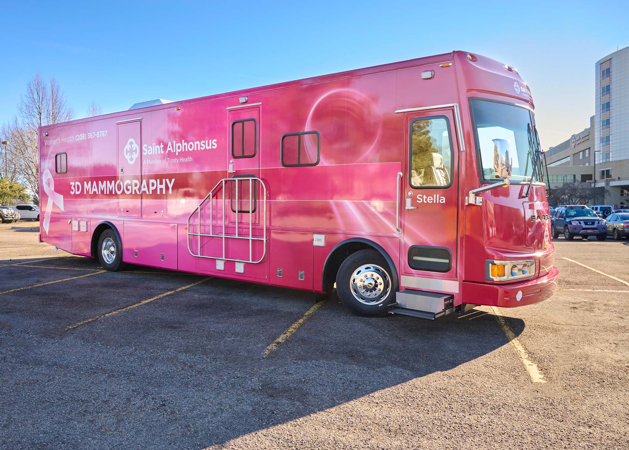 Mobil Mammography RV at Saint Alphonsus