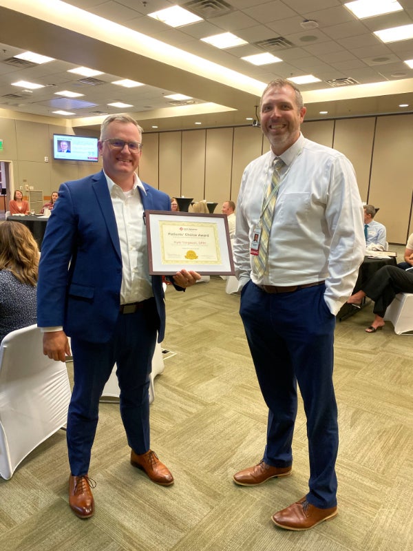 Kyle Yorganson, Doctor of Podiatric Medicine.