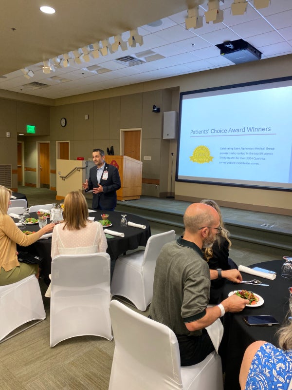 SAMG President Dr. Mark Nassir's opening remarks.