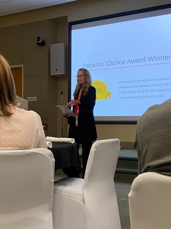 Dr. Sheila Giffen's reflection to start the evening.