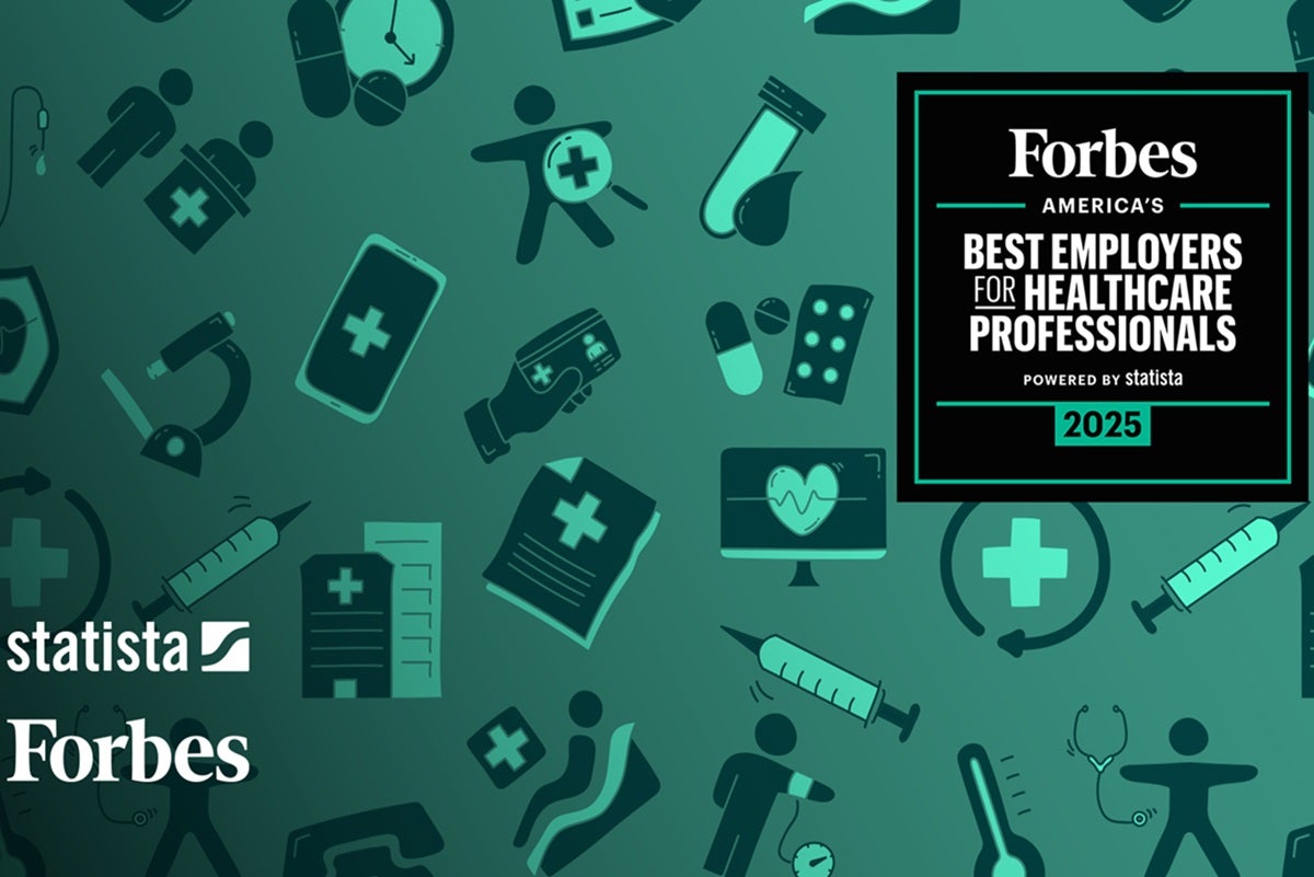 Best Employers for Healthcare Professionals by Forbes