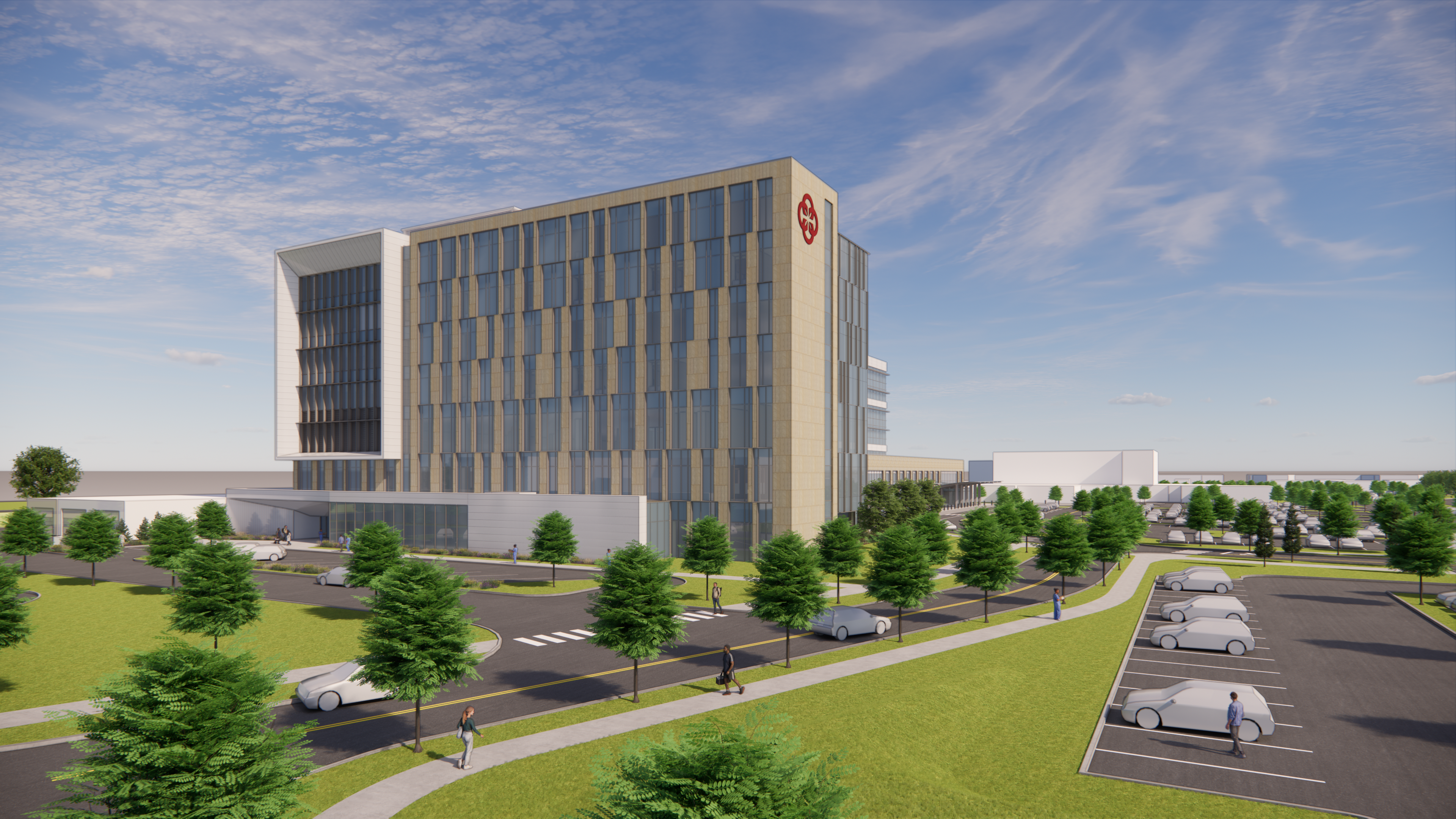 Nampa Hospital Expansion Entrance