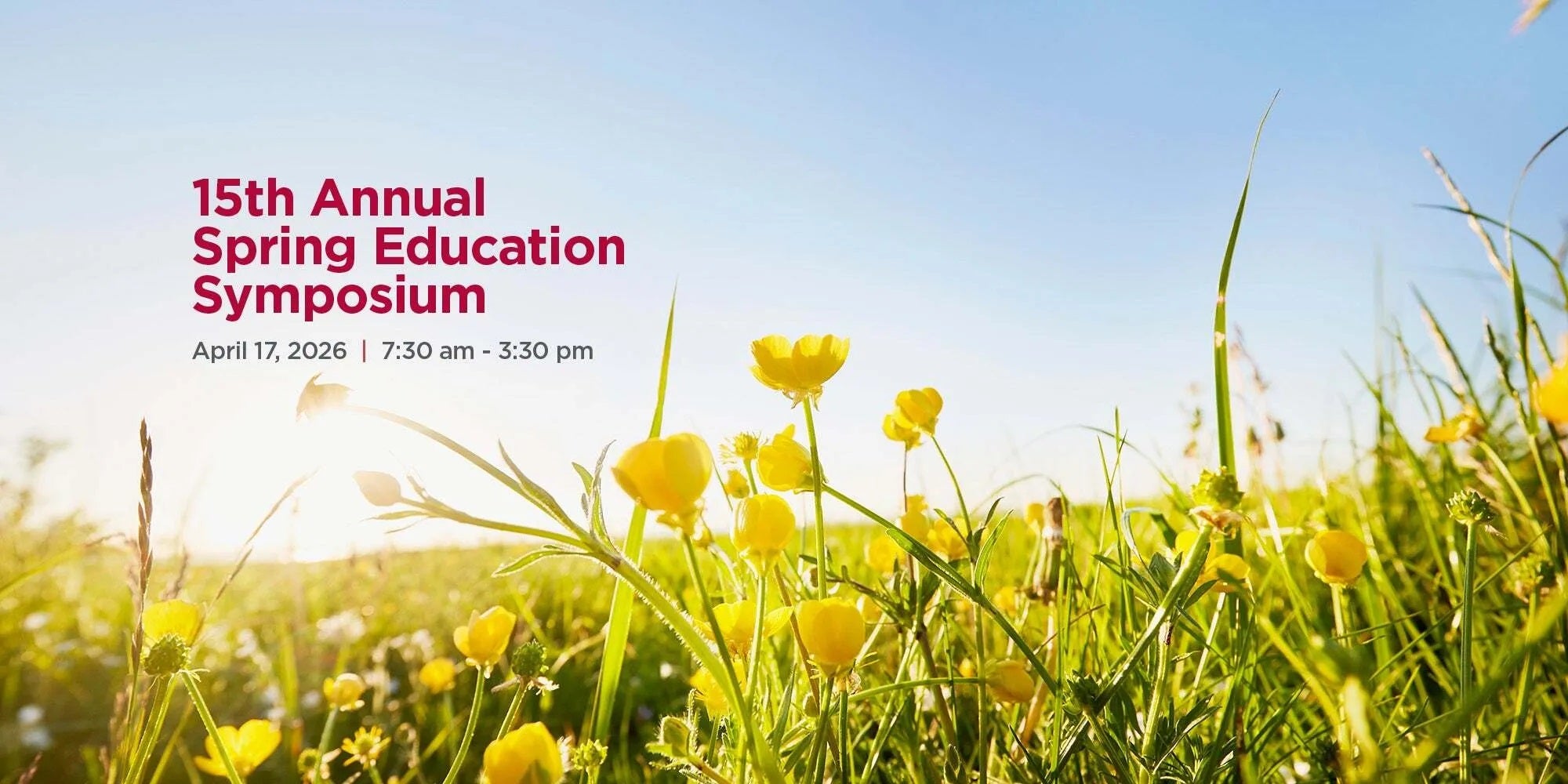 Spring Education Symposium