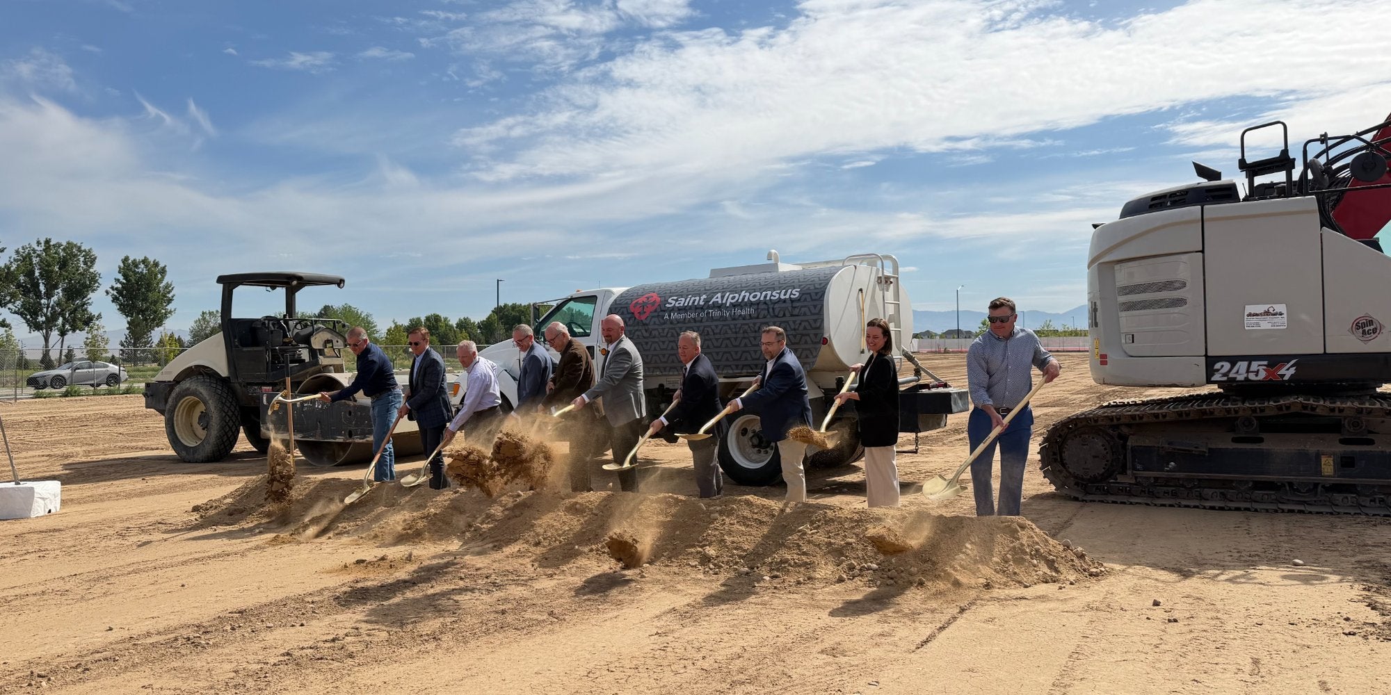 Saint Alphonsus breaks ground on North Meridian Health Plaza