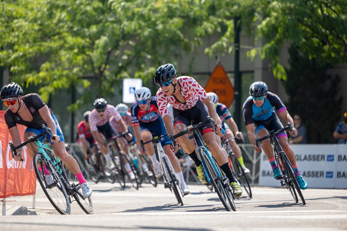 Breakaway with the Saint Alphonsus Cycling Team