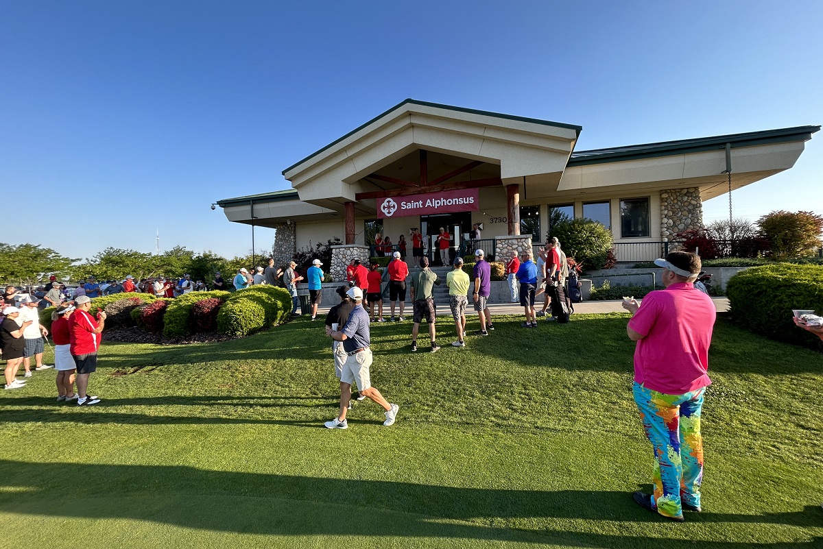 The weather was perfect for the 148 golfers who participated.