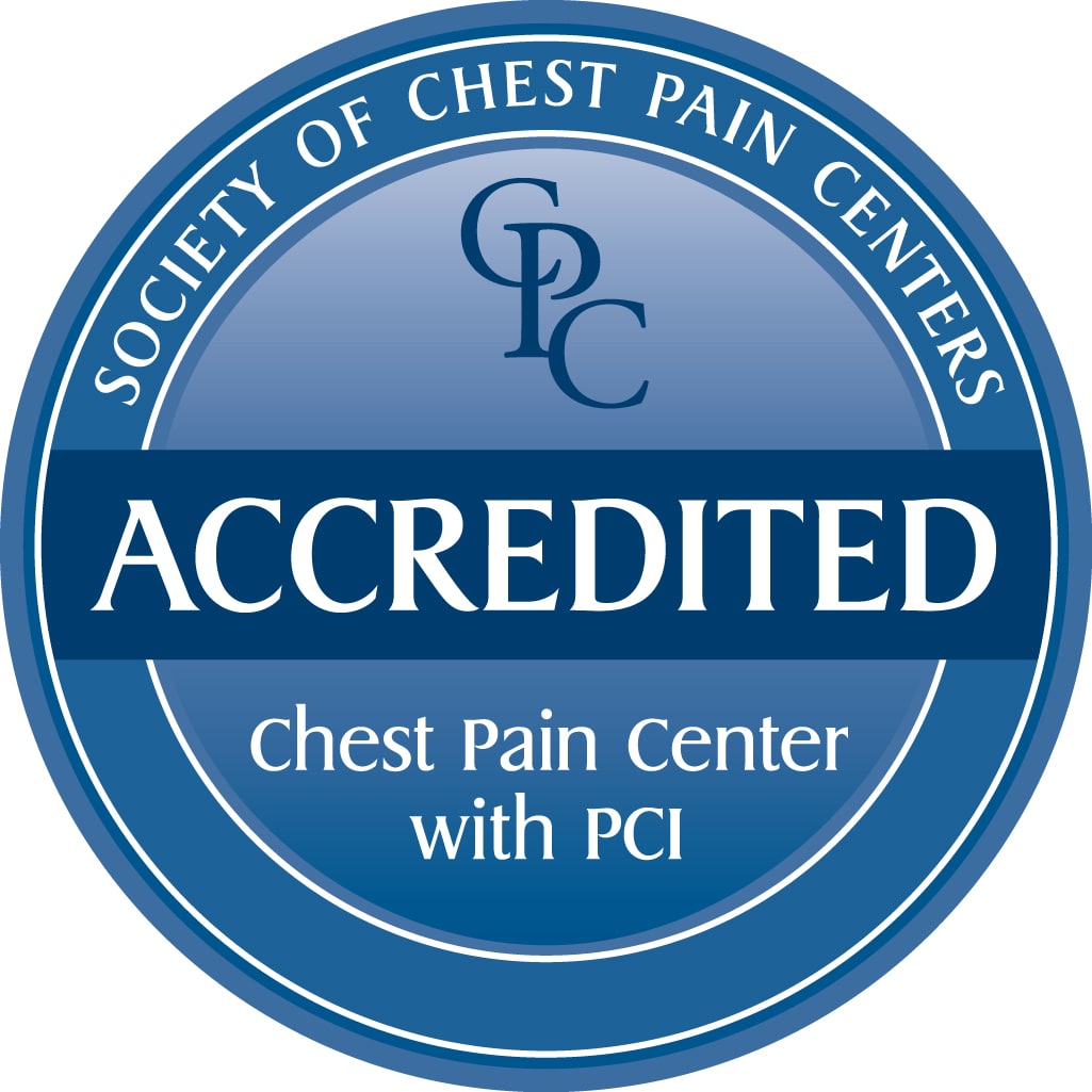 society of chest pain accred